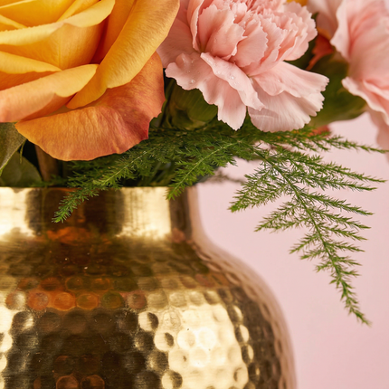 Event Centerpiece - Blush with Gold Wonder
