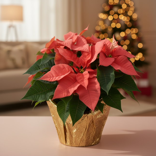 Poinsetta - the couture bloom of the holidays