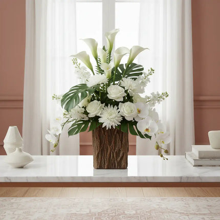 Peaceful in White