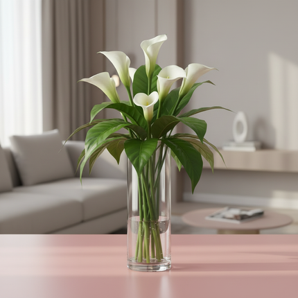 A Calla Lily Embrace (Vase)