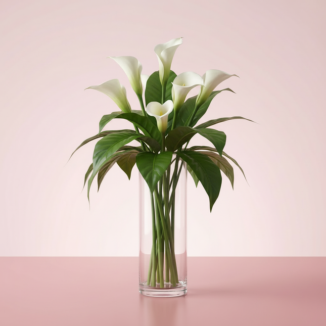 A Calla Lily Embrace (Vase)