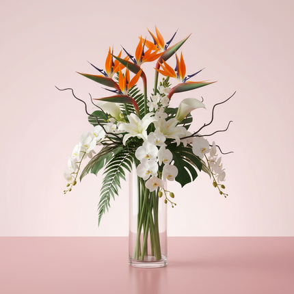 Roses, Lilies and Orchides