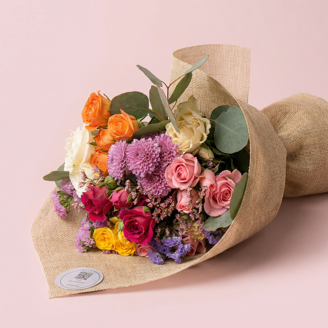 Mini Rose Country Bouquet